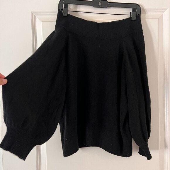 RTA Cashmere Off-The-Shoulder Sweater - Picture 1 of 4